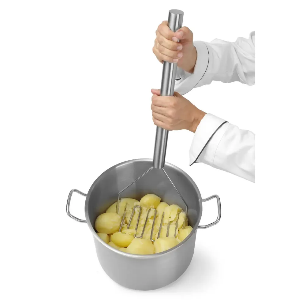 HENDI Stainless Steel Potato Masher for Professional Kitchens
