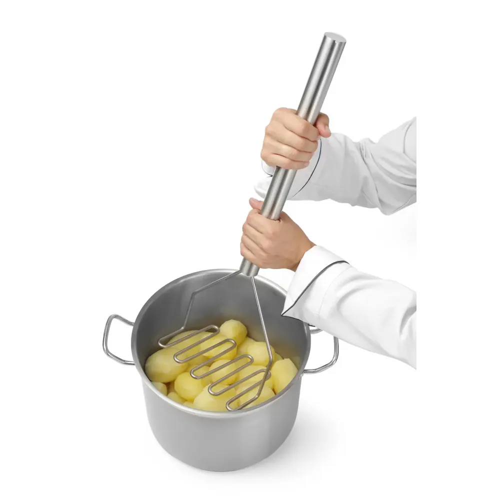 HENDI Stainless Steel Potato Masher for Professional Kitchens