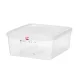 HENDI GN 2/3 Polypropylene Gastronorm Container with Lid, 13.5 L