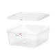 HENDI GN 2/3 Polypropylene Gastronorm Container with Lid, 13.5 L