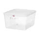 HENDI GN 2/3 Polypropylene Gastronorm Container with Lid, 19 L