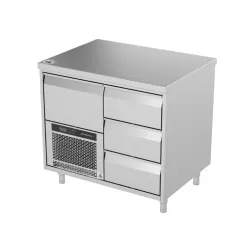 Cooling counter with lifting mechanism P121 1140 mm