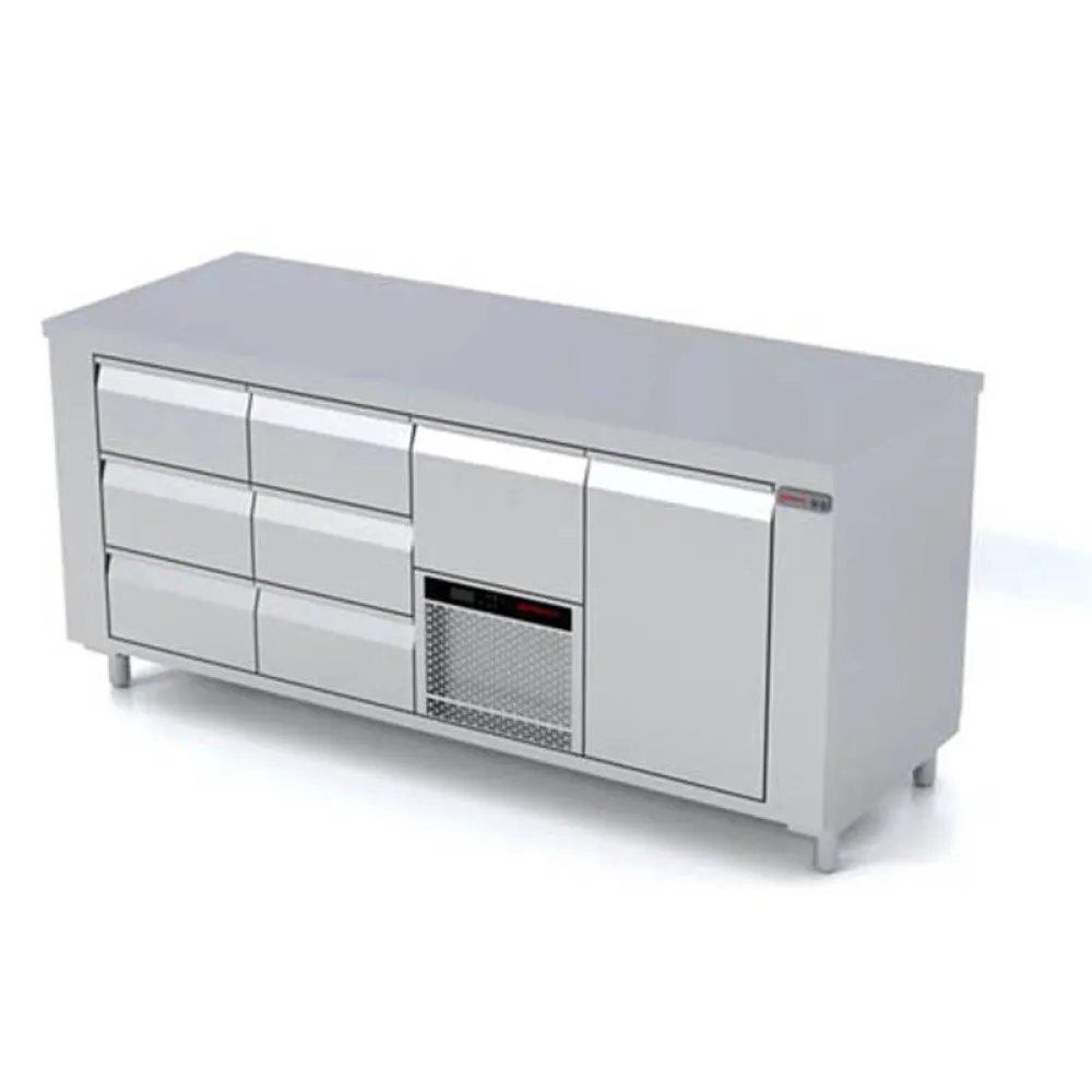 Cooling counter with lifting mechanism P345 1920 mm