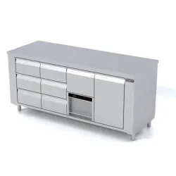 Cooling counter with lifting mechanism P345 1920 mm