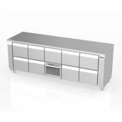 Cooling counter with lifting mechanism P414 2330 mm