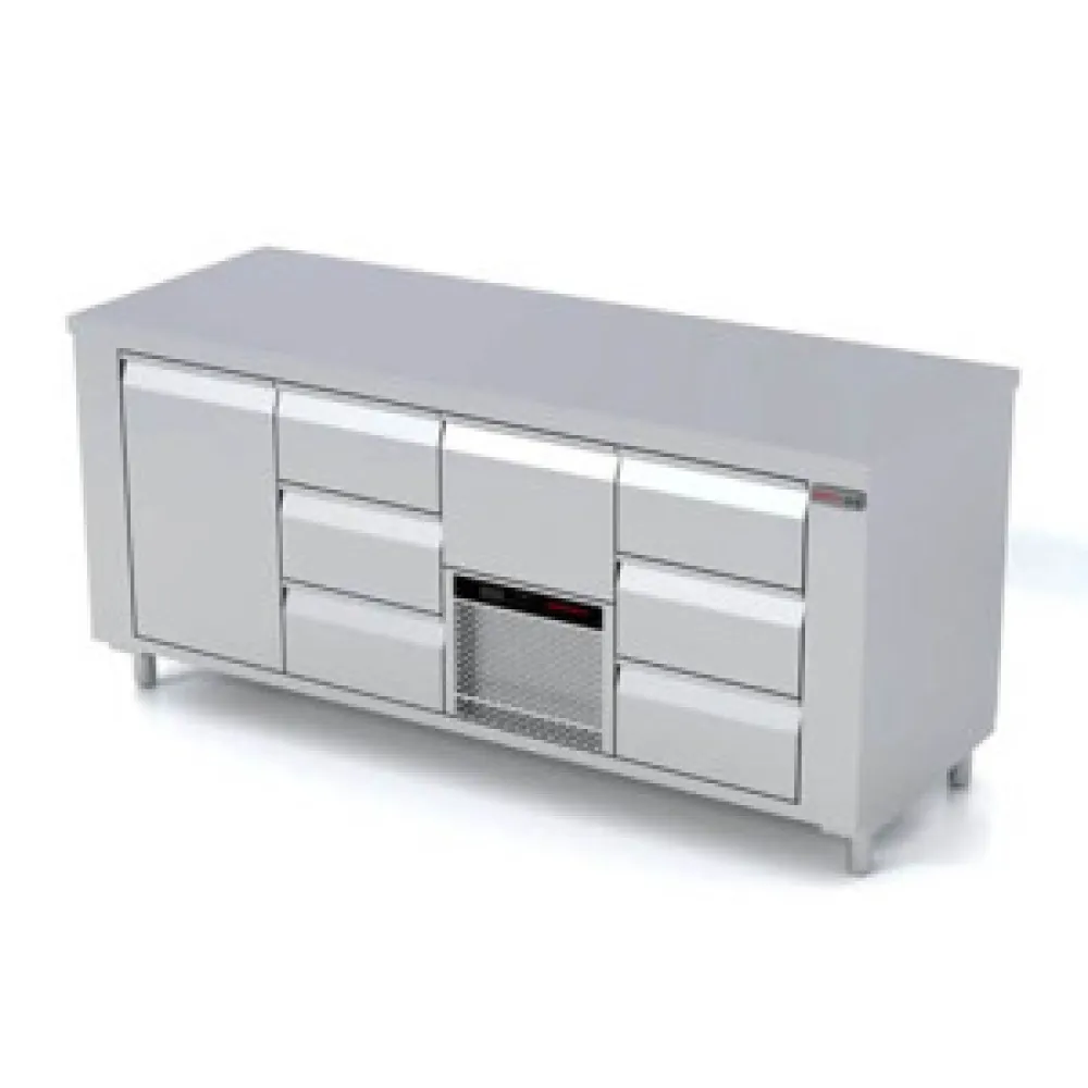 Cooling counter with lifting mechanism P439 2330 mm