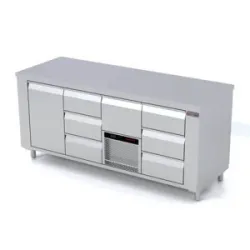 Cooling counter with lifting mechanism P439 2330 mm