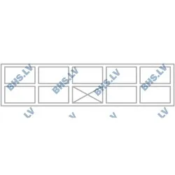 Saladette сounter P414 2130 mm