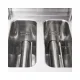 Gas fryer 2x7 liters