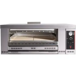Gas pizza oven for 4 pizzas Flame