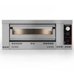 Gas pizza oven for 4 pizzas Flame
