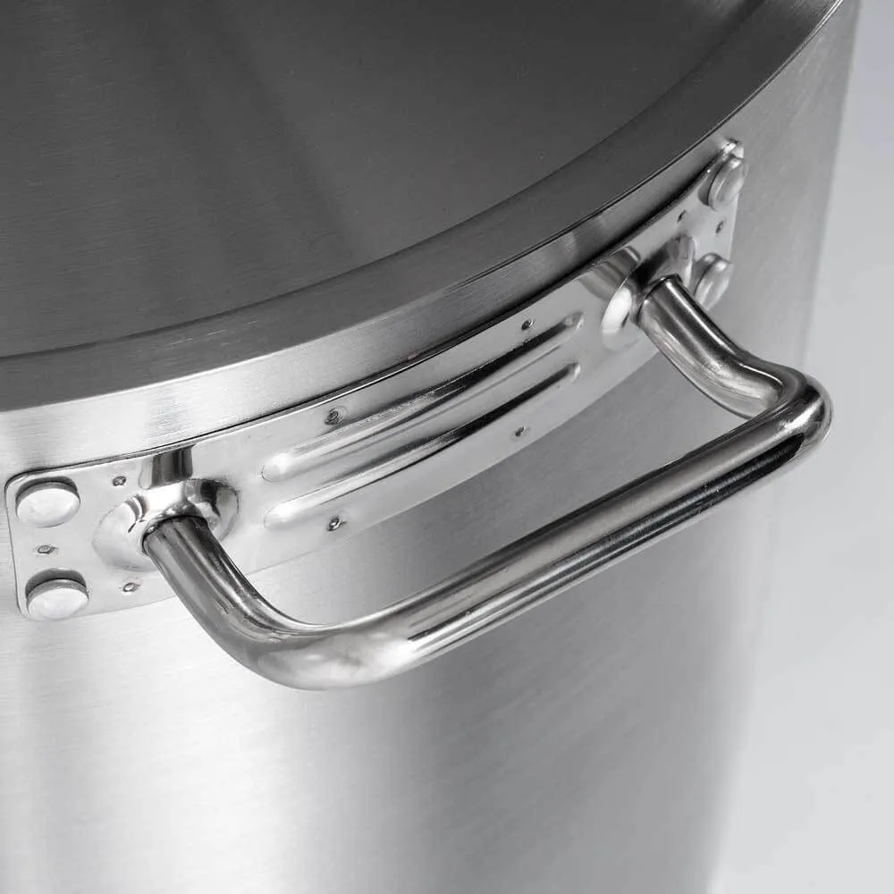 Stalgast 500 mm Stainless Steel Pot with Lid – 62.8 Litre Capacity