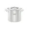 GREDIL 15.4 L Stainless Steel Pot with Lid for Professional Kitchens