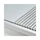 Electric grill ribbed-smooth 8.1 kW chrome