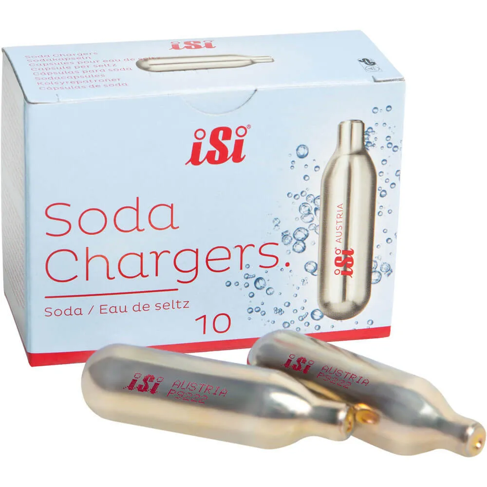 Soda siphon cartridges