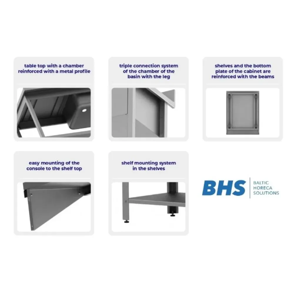 Wall table without shelf 700