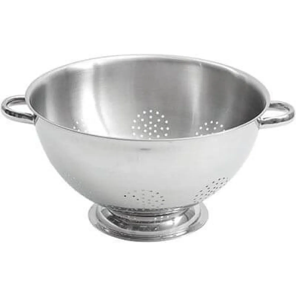 Stalgast Stainless Steel Colander with Handles, 375 mm Diameter