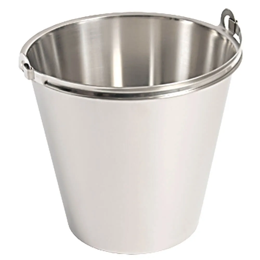 Stalgast Premium Stainless-Steel Bucket – 15 Litre Capacity