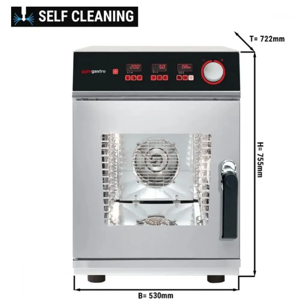 Combi oven GGM Gastro KDDV623