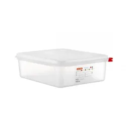 Food storage tower with containers 3xGN1/2  with lids