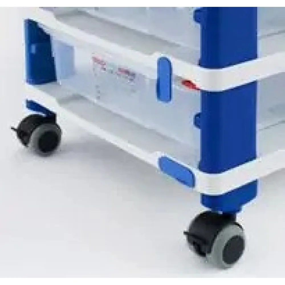 Food storage tower with containers 3xGN1/2  with lids