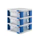 Food storage tower with containers 3xGN1/2  with lids