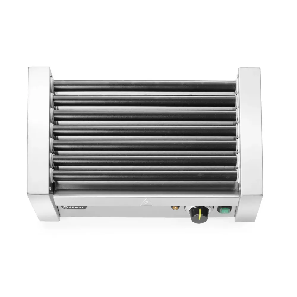Hot Dog Grill - 1 zone, 7 rollers