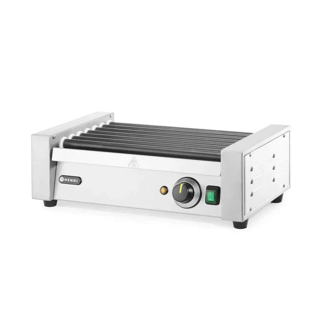 Hot Dog Grill - 1 zone, 7 rollers