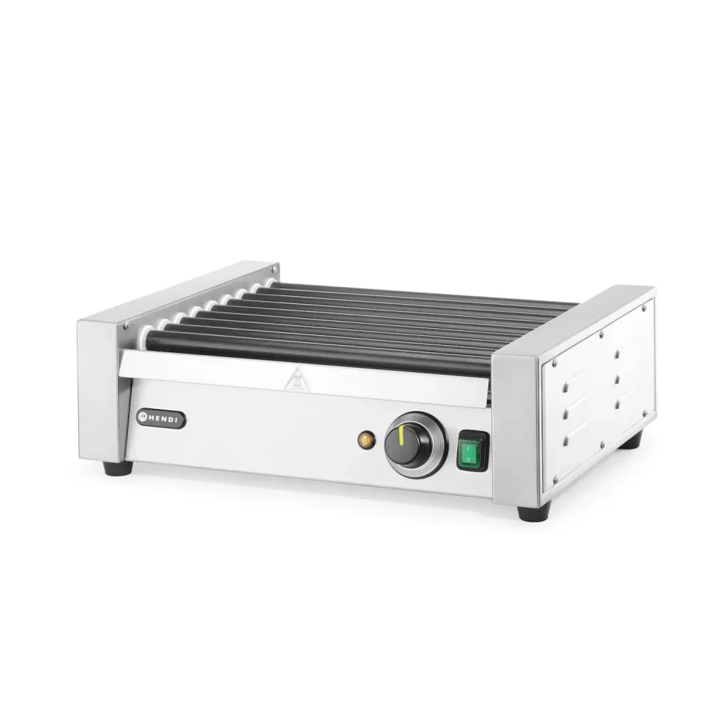 Hot Dog Grill - 2 zones, 11 rollers