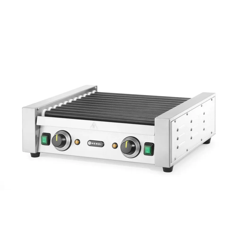 Hot Dog Grill - 2 zones, 11 rollers