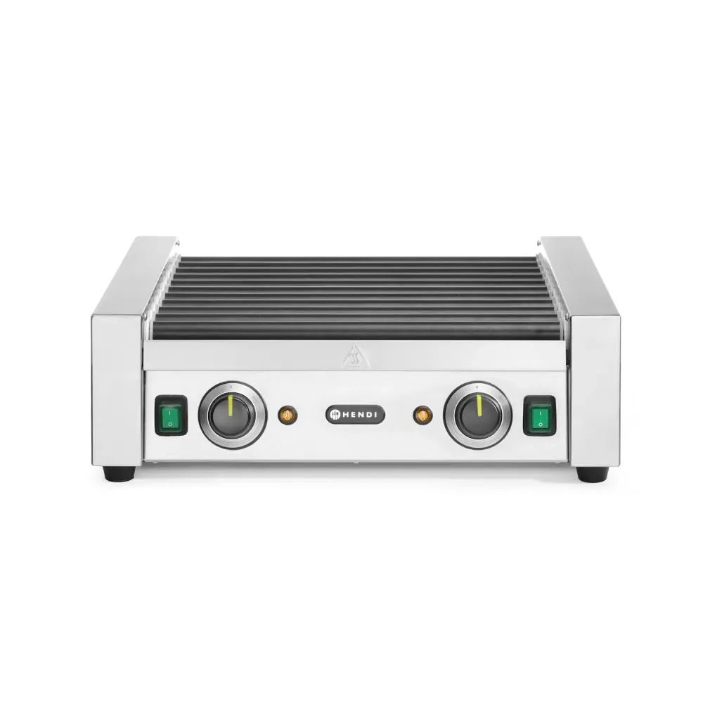 Hot Dog Grill - 2 zones, 11 rollers