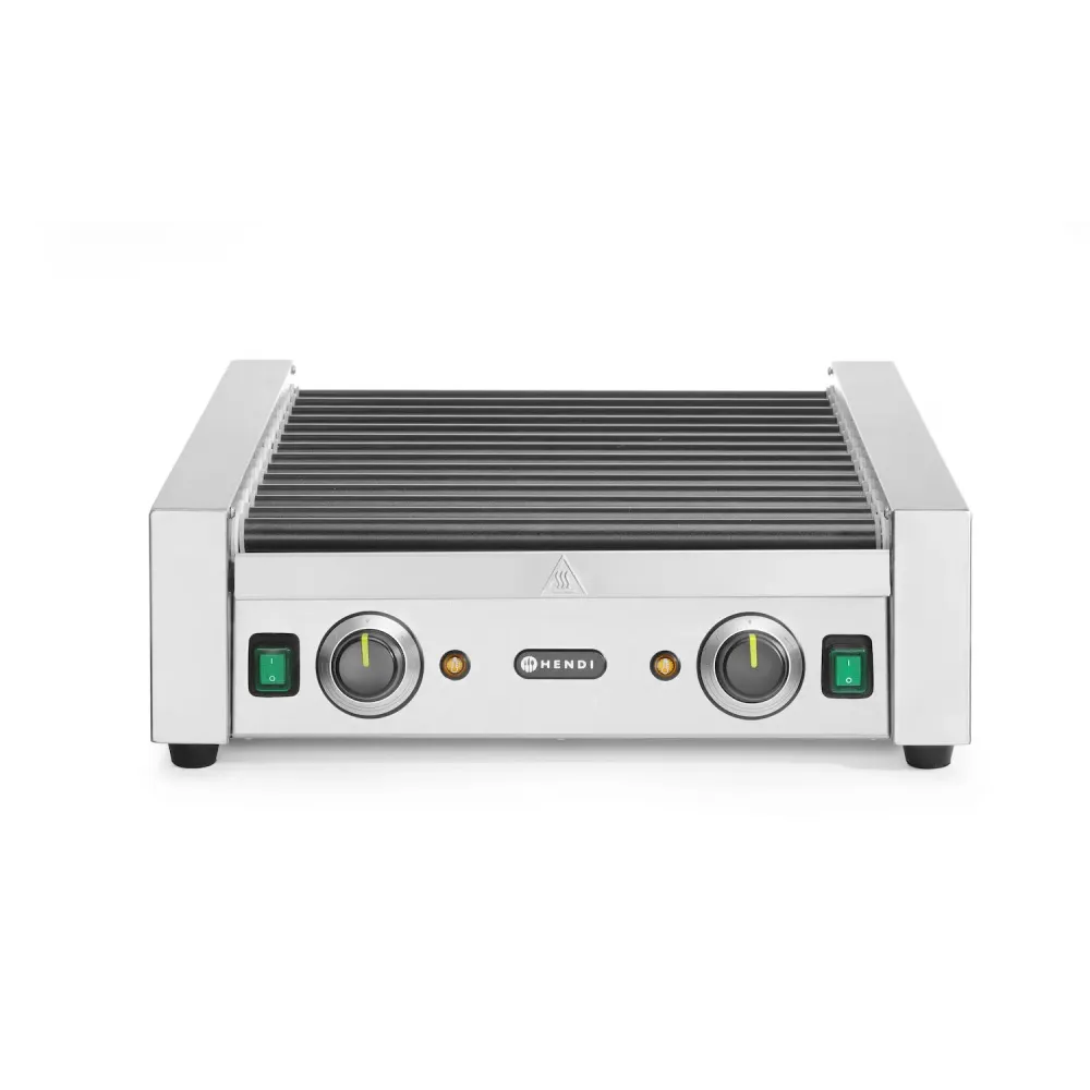 Hot Dog Grill - 2 zones, 14 rollers