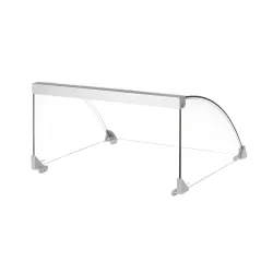 Glass cover for Hot Dog grill