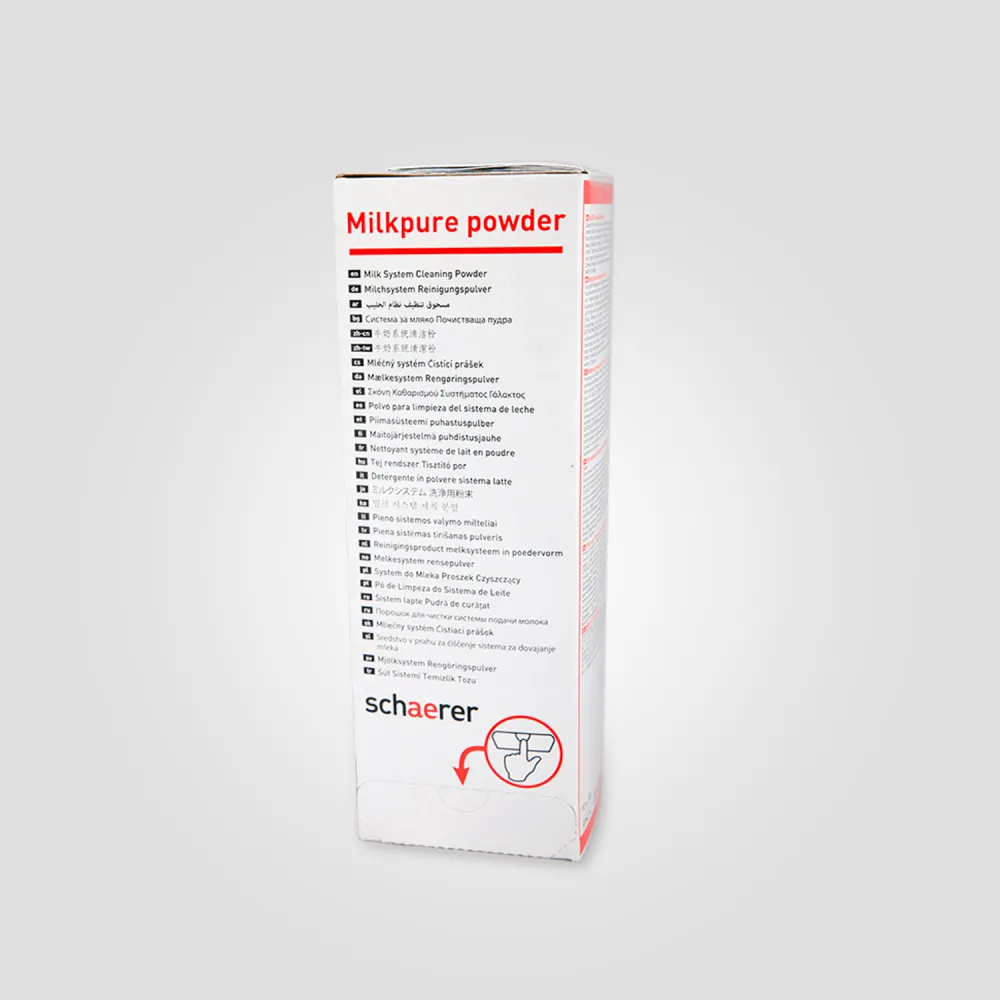 Milk system cleaning powder 50x10g