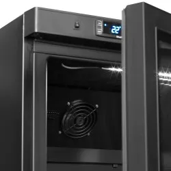 Refrigerator UR600BG with glass door