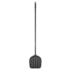 Perforated pizza scoop, black 1700x500mm