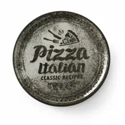 Pizza plate Recipe Collection Black ⌀310mm