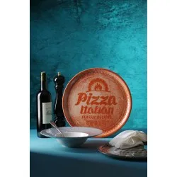 Pizza plate Recipe Collection Brick Red ⌀310mm