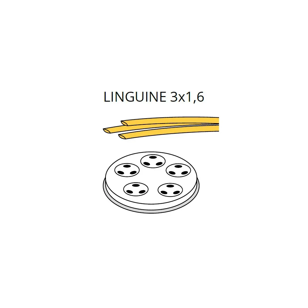 Nuzzle - LINGUINE 3 x 1.6, 3mm