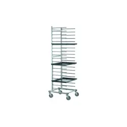 Cart for pizza/pastry trays 600x400 mm