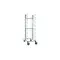 Double cart for pizza/pastry trays 600x400 mm, BI-4U
