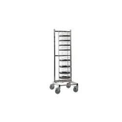 Pizza tray trolley, d-26-38cm