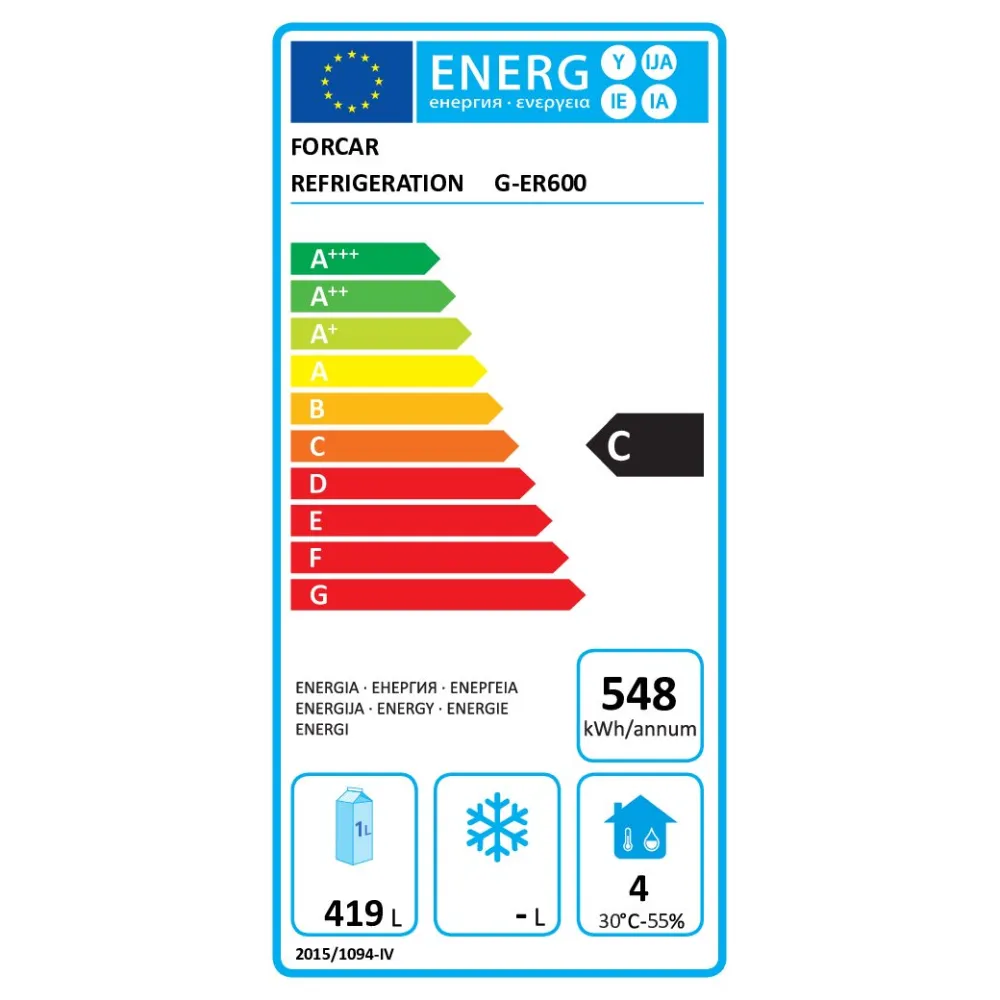 Refrigirated cabinet Eco Line G-ER600