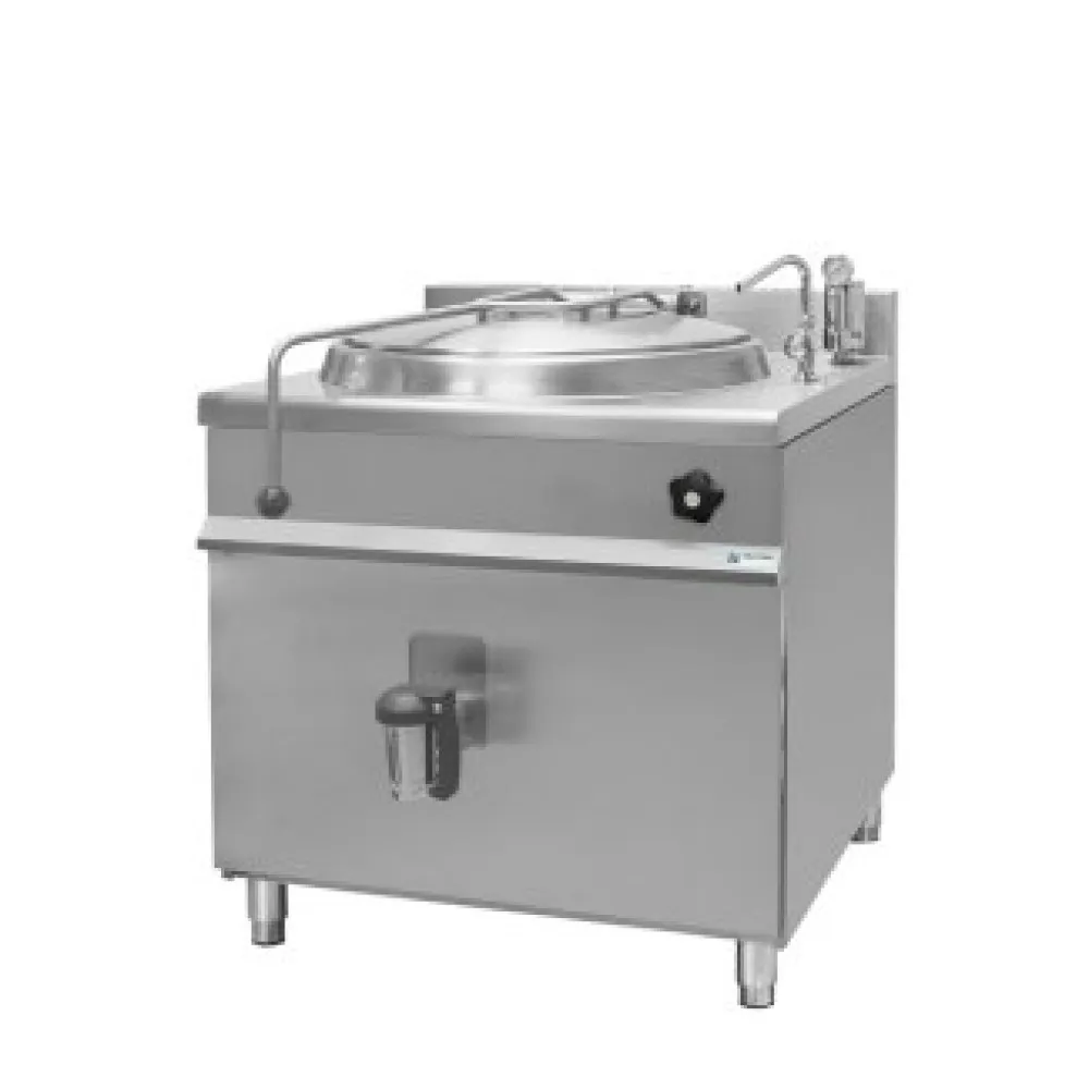 STEAM BOILING PAN WITH AUTOCLAVE 500L
