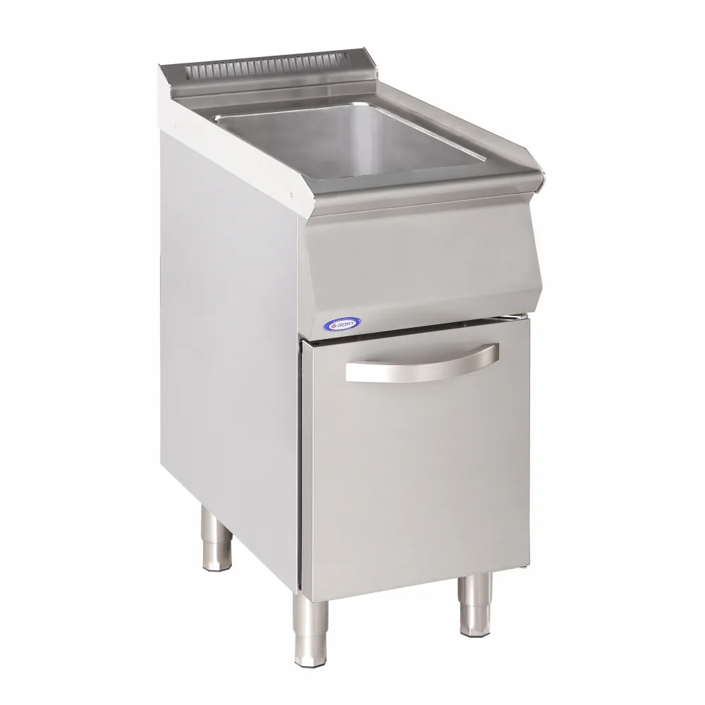 Table with sink and hinged door 400 x 730 x 850 mm