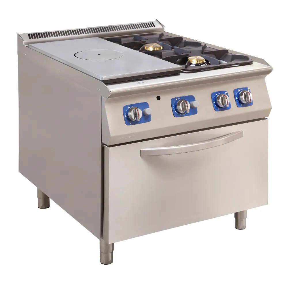 Gas stove top with gas oven 30.1 KW