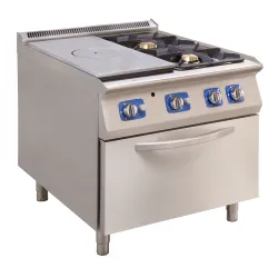 Gas stove top with gas oven 30.1 KW