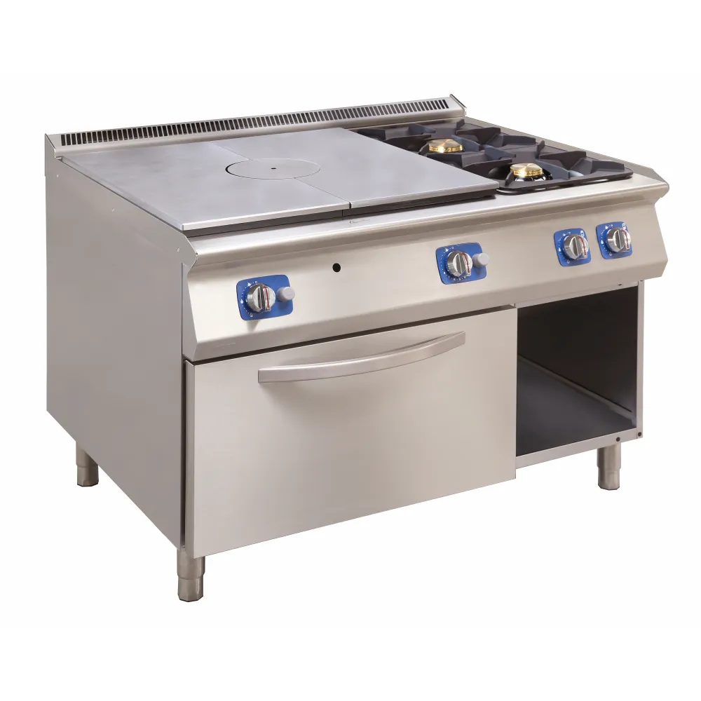 Gas stove top with gas oven 33,6 KW