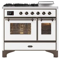 Ilve Majestic Milano MD10SDNE3 100cm Dual Fuel Range Cooker