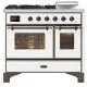 Ilve Majestic Milano MD10SDNE3 100cm Dual Fuel Range Cooker